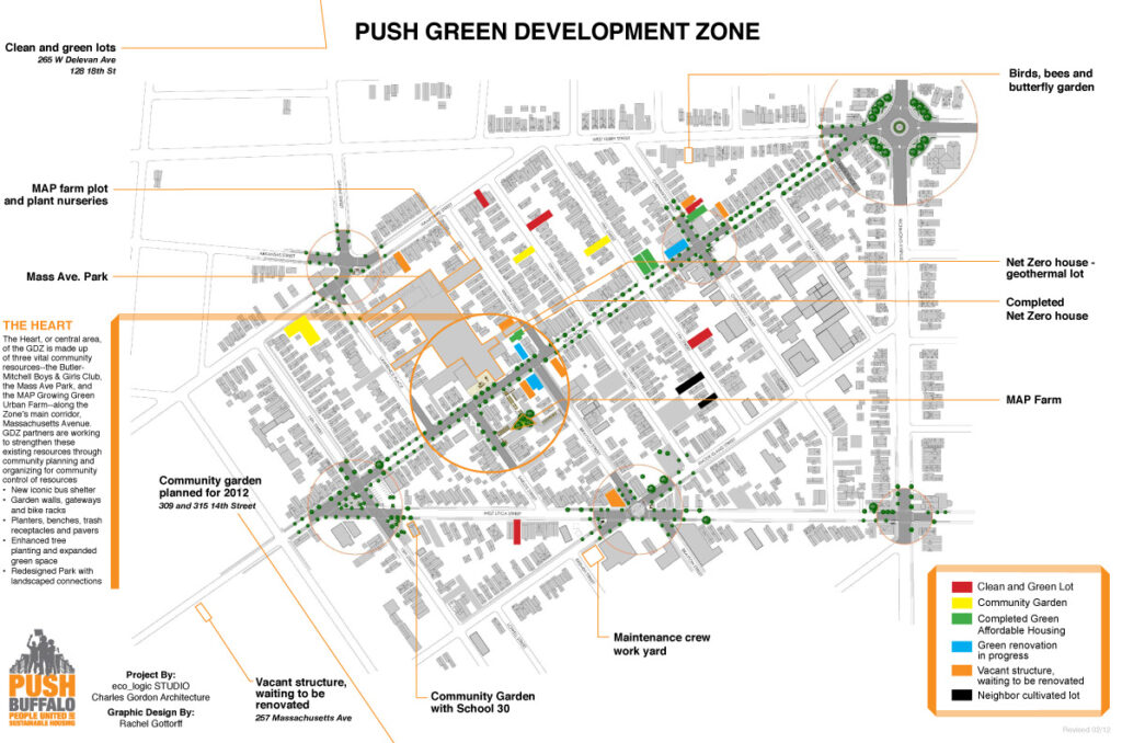 This is a map of the Green Development Zone.