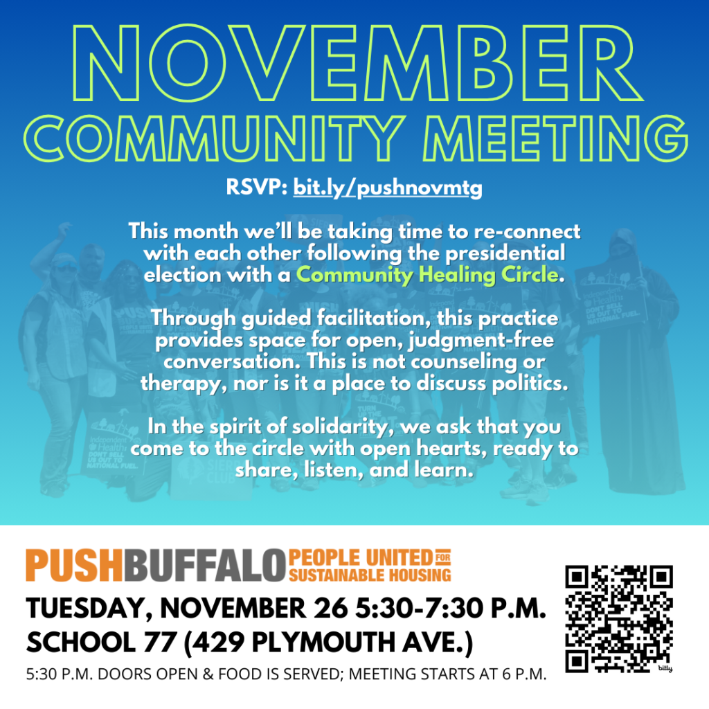 This month we'll be taking time to recommit with each other after following the presendental election with a Community Healing Center. Through guided facilitation, this practice provides space for open, judgement-free conversation. This is not counseling or therapy, no is it a place to discuss politics. In the spirit of solidarity, we ask that you come to the circle with open hearts, ready to share, listen, and learn.