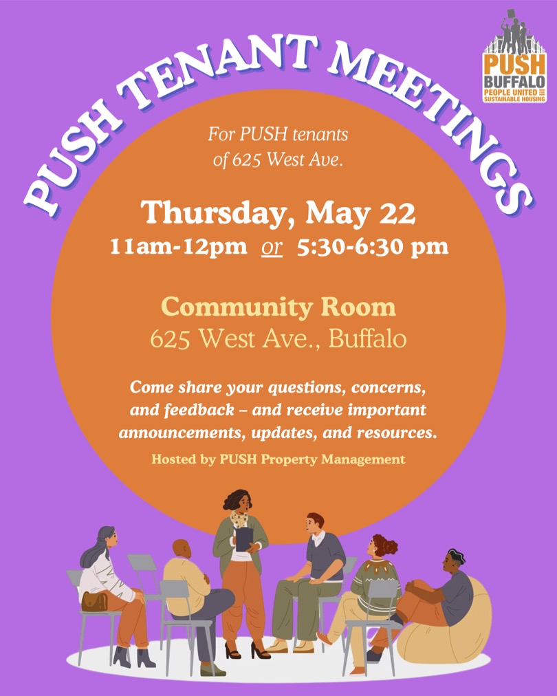 PUSH Tenant Meeting (Residents of 625 West)