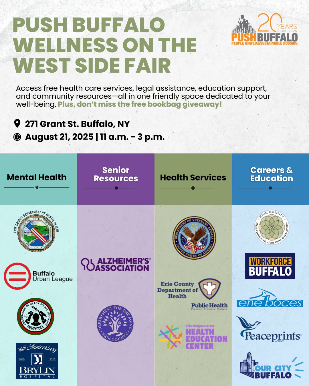 PUSH Buffalo Wellness on the West Side Fair – PUSH Buffalo
