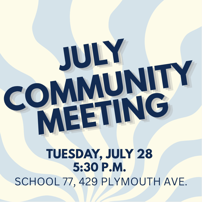 July Community Meeting