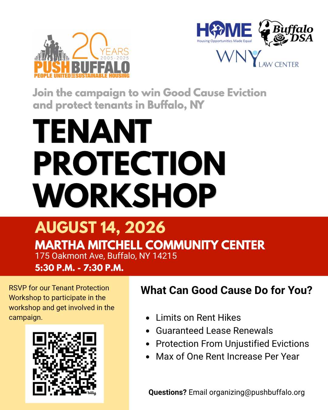 Tenant Protection Workshop