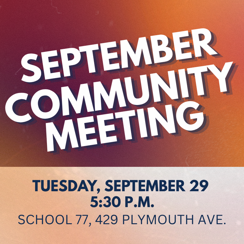 September Community Meeting